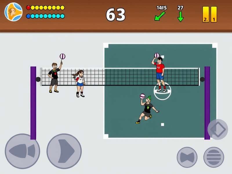 Volley Wizard Plus Gameplay Screenshot